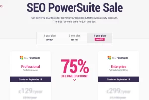 seo powersuite 2023 sale 75%